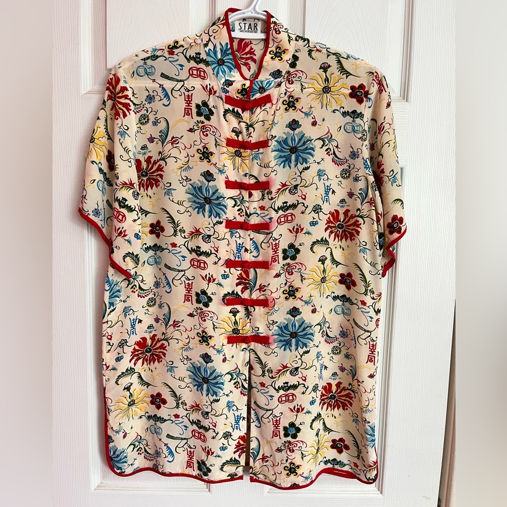 Vintage silk blouse